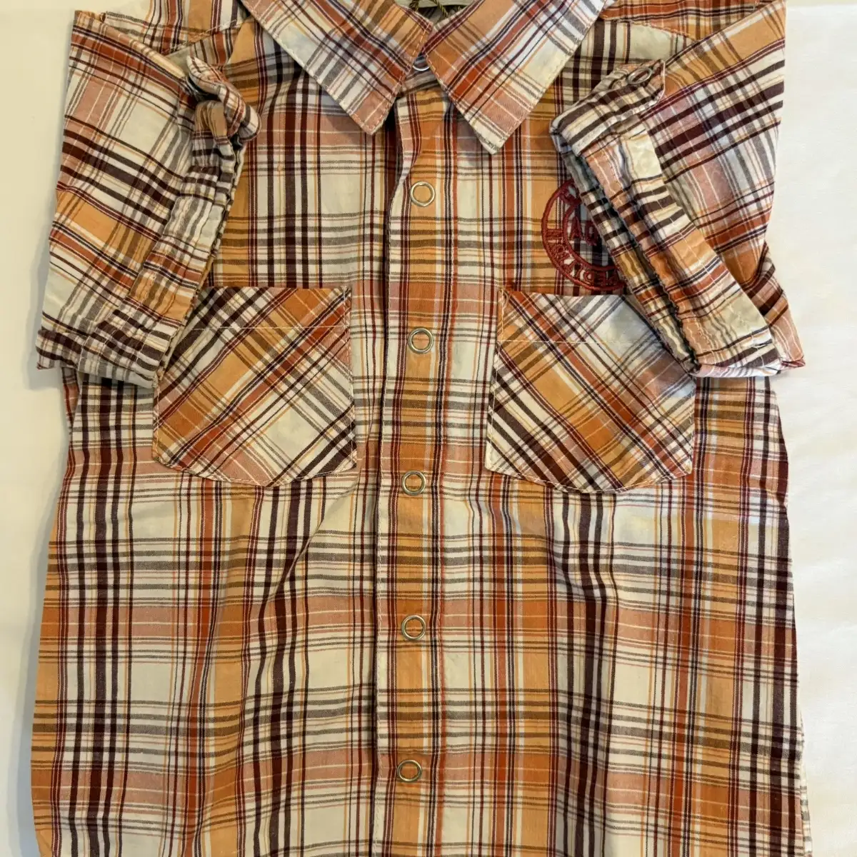 Chemise à pression 18 mois