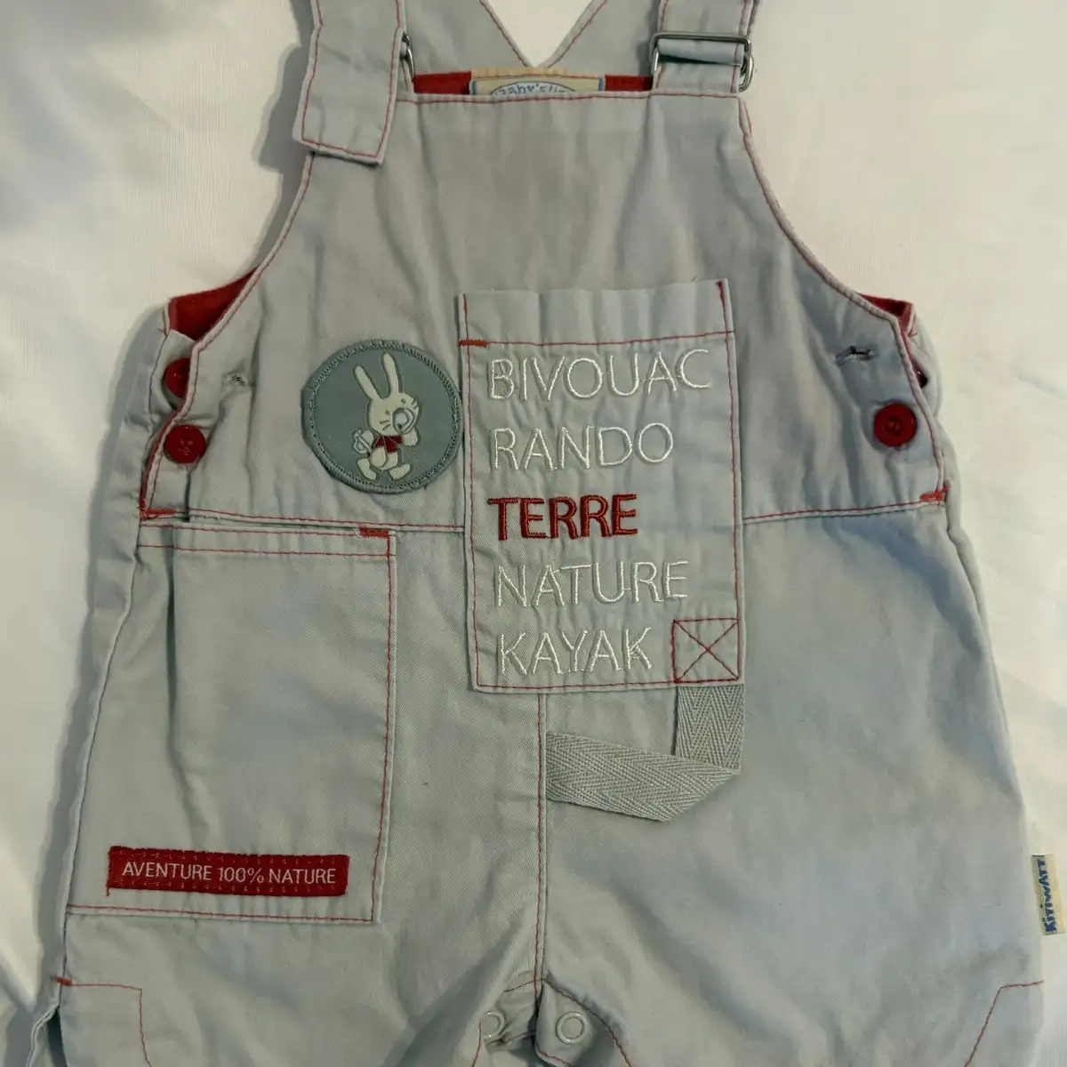 Salopette courte 3 mois