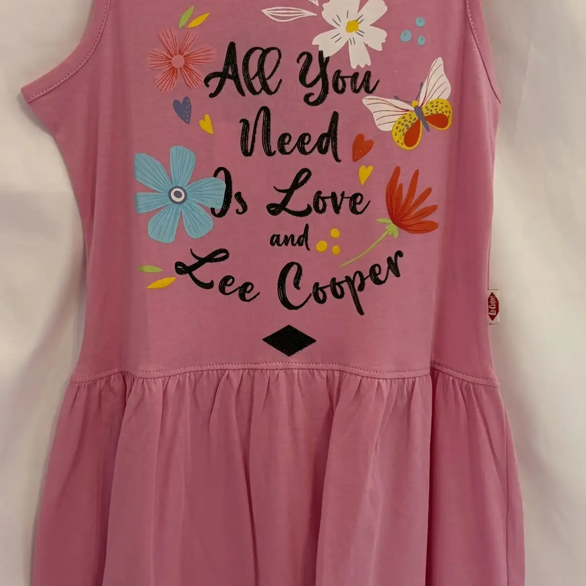 Robe rose 10 ans
