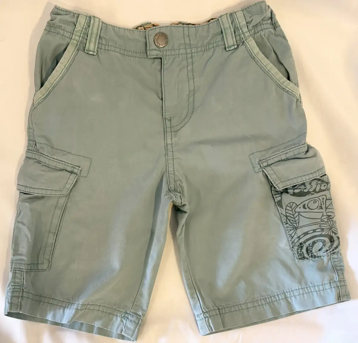 short  bleu 5 ans
