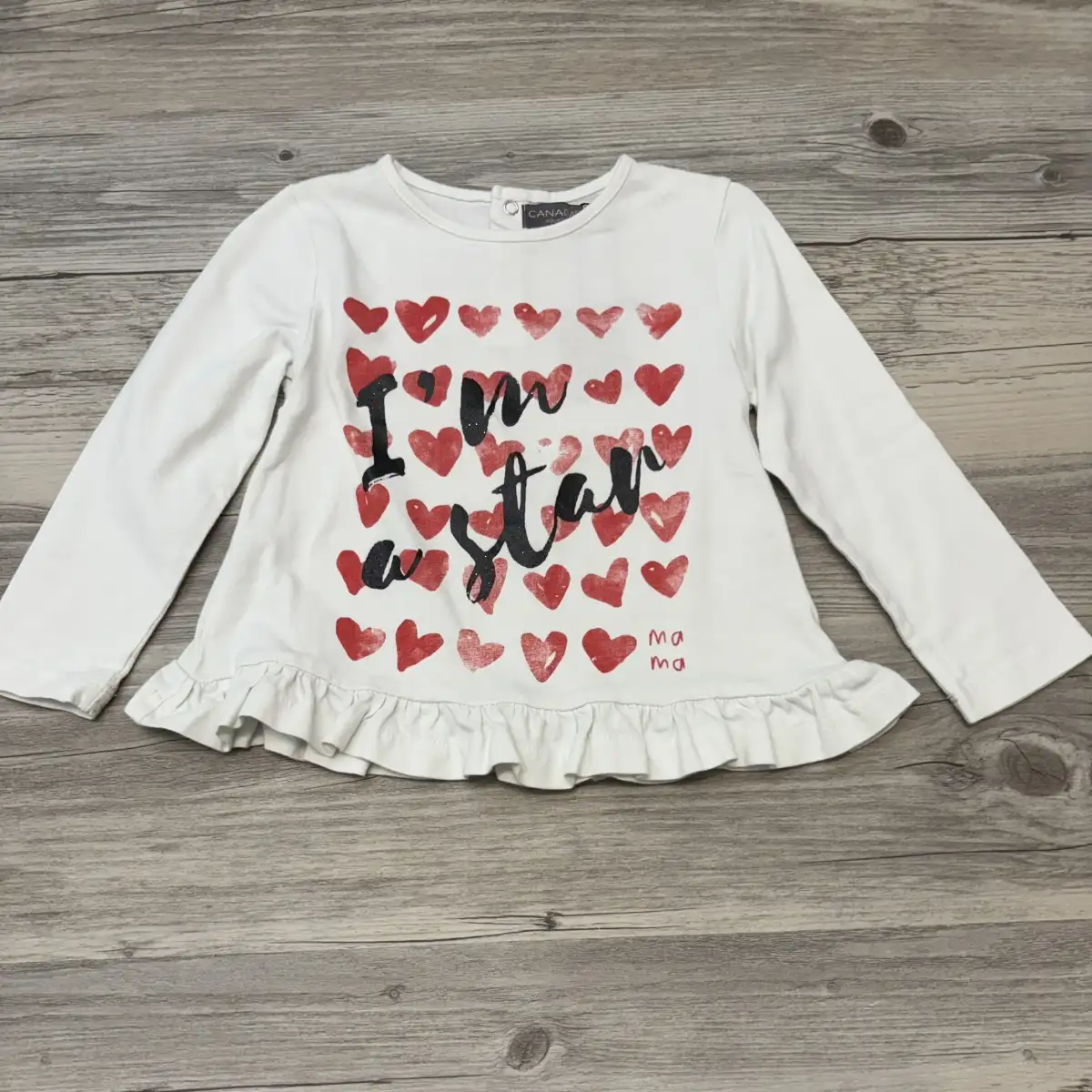 Tee-shirt manche longue  18 mois