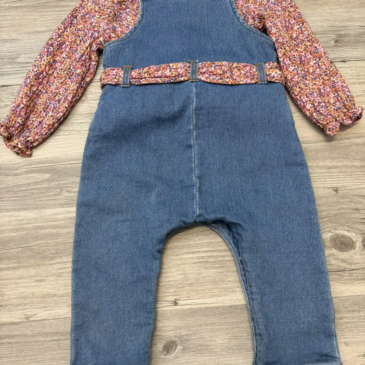 Ensemble salopette et chemise 18 mois