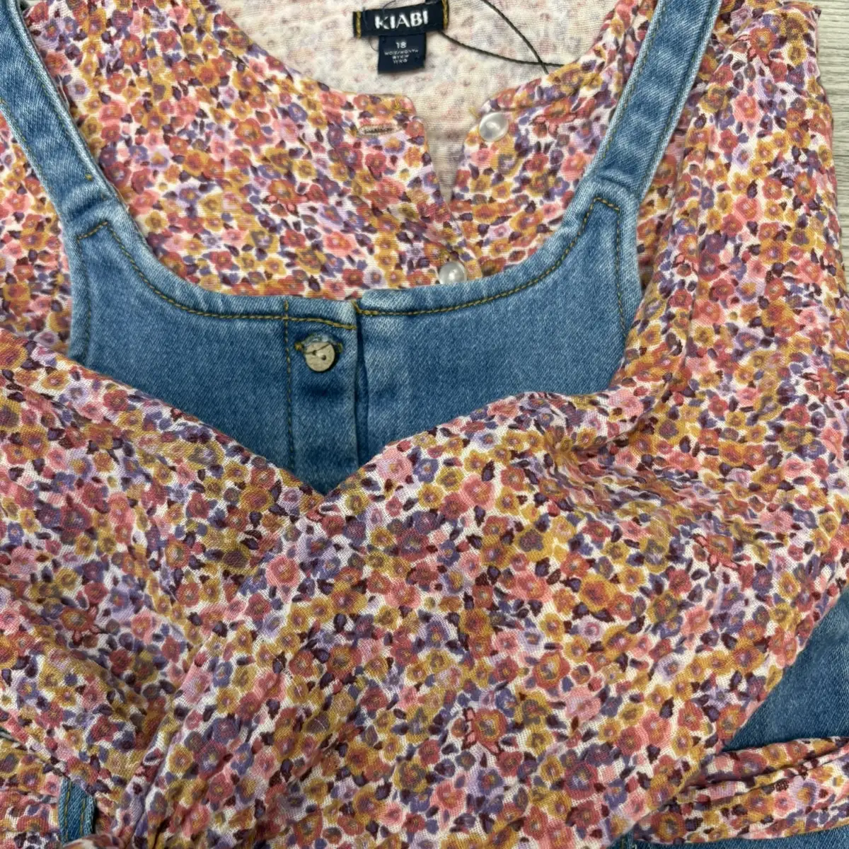 Ensemble salopette et chemise 18 mois