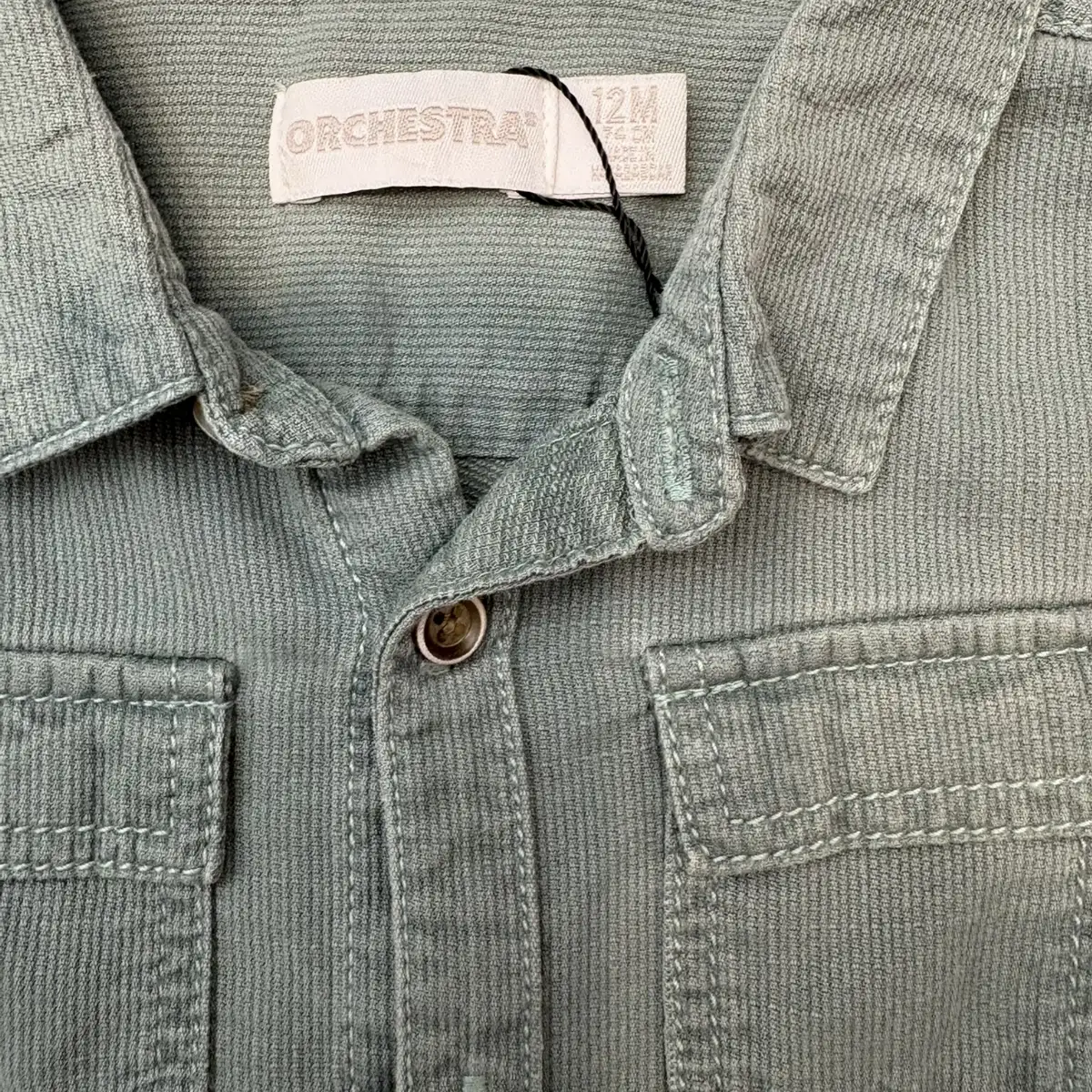 Chemise à boutons 12 mois