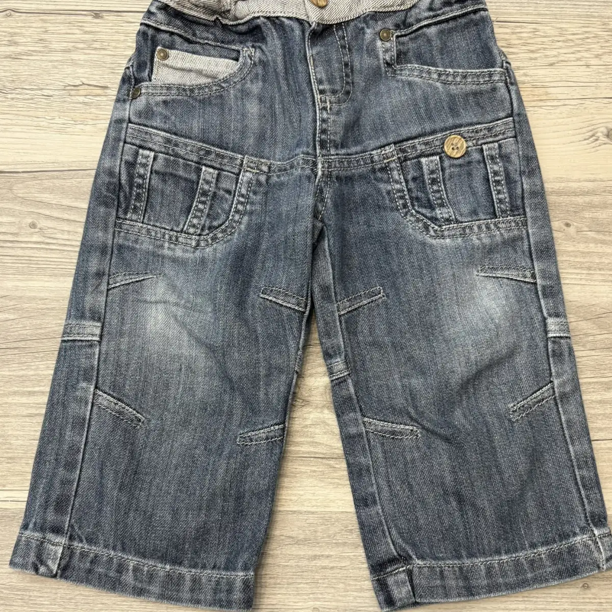 Pantalon bleu   taille 18 MOIS