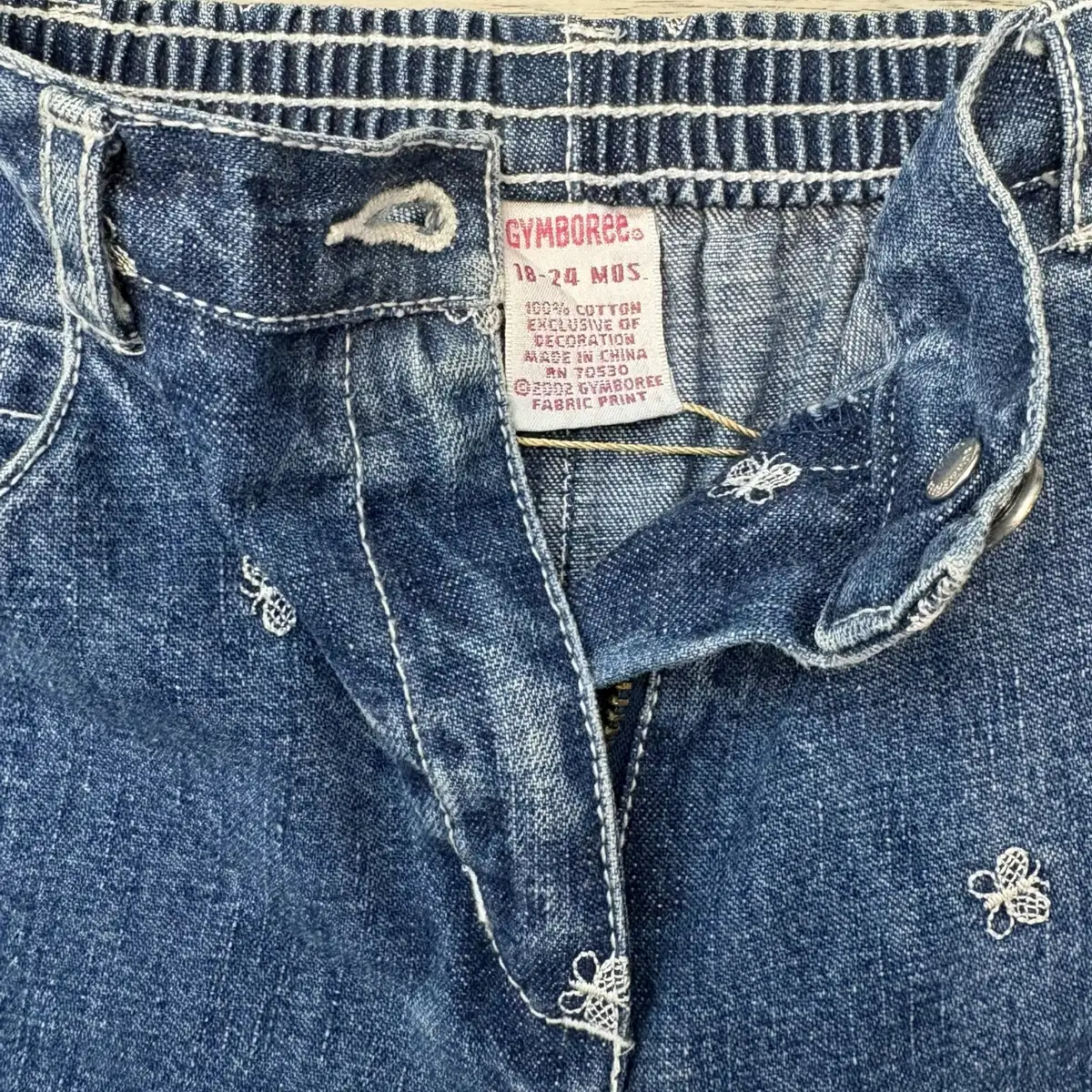 Pantalon bleu marine  taille 18/24 MOIS