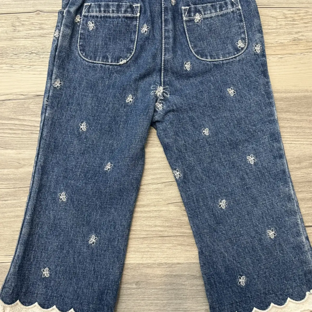 Pantalon bleu marine  taille 18/24 MOIS