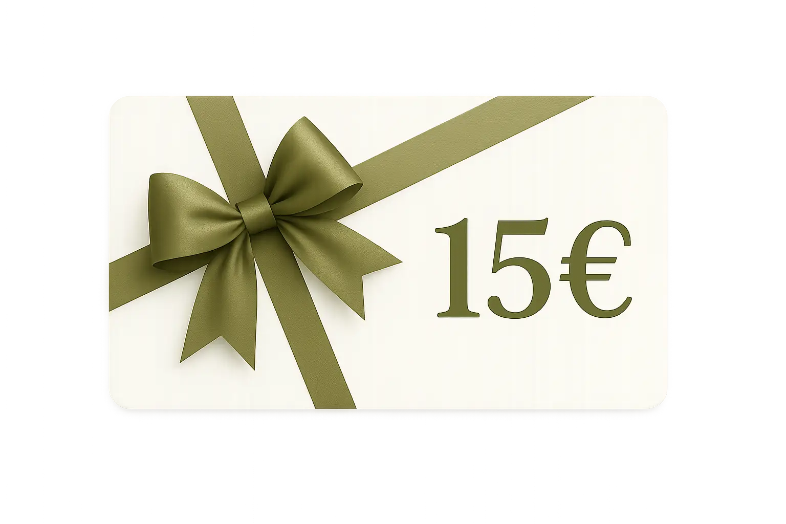 Carte-cadeaux 15 euros