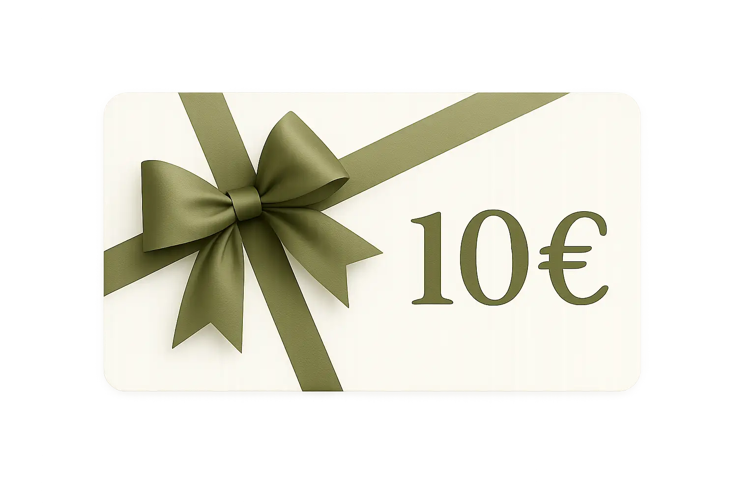 Carte-cadeaux 10 euros